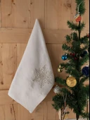 Pamuklu 2'li 45x70 cm Lüks & Modern Nakışlı Hediyelik Havlu Seti Baveno thumbnail 11