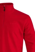 2AS Cedric Erkek Yarım Fermuarlı İnce Polar Sweatshirt Kırmızı - 2