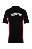 Beşiktaş Orijinal Lisanslı Siyah Polo Yaka T-Shirt thumbnail 3