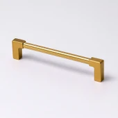 Nova Bronz Metal 160 mm Mobilya Kulp Çekmece Dolap Kapak Kolu Kulpu Kulpları Dayanıklı Tasarım thumbnail 5