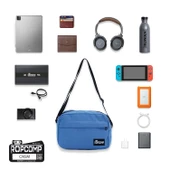 Ropcomp Harici HDD Taşıma Omuz Çantası Eko Geniş Mavi - 2