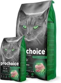 Prochoice Yetişkin Kediler İçin, Hipoalerjenik, Kuzu Etli Ve Pirinçli Kuru Mama 15 kg thumbnail 1
