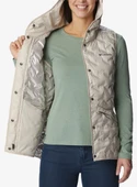 Columbia Delta Ridge™ II Down Hooded Vest Bej Kadın Outdoor Yelek WK8716 thumbnail 3
