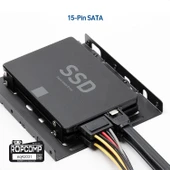Ropcomp 4-Pin Molex Erkek - 15-Pin SATA Güç Dönüştürücü ve Çoklayıcı Kablo thumbnail 4