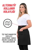 Simple ayar askılı mutfak önlüğü - 7