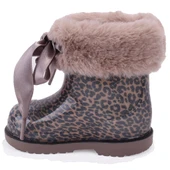 İgor W10338 Bimbi Leo Soft Taupe Ortopedik Kız Çocuk Yağmur Çizme - 3