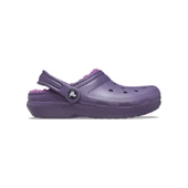 Crocs Classic Lined Clog Kids Çocuk Siyah Terlik 207010-5CI thumbnail 1