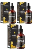 SHİFFA HOME Sıvı Propolis Ekstresi Damlalıklı Cam Şişe 50 Ml 3 Adet Sepetse - 1