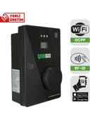 Viego Wallbox Şarj Istasyonu Ocpp, Wi-Fi, Mobil Uygulama, Ekran, Type2 22KW Soketli 32A 380V Tüm Elektrikli ve Hibrid Araçlarla Uyumlu thumbnail 2