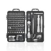 Profesyonel 115 Parça Tornavida Seti Telefon Tablet Elektronik Ürün Tamir Bakım Tornavida Seti thumbnail 1