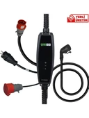 Viego Taşınabilir Elektrikli Araç Trifaze Şarj Cihazı 11/22KW Ilave Ev Prizi Dönüştürücülü thumbnail 1