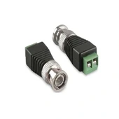 Video Balun Dc To Bnc Konnektör Sl-dc608 - 1
