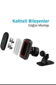 Çift Fonksiyonlu Hem Klimalığa Hem Topridoya Takılabilen Araç İçi Telefon Tutucu - 3