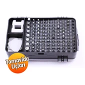Profesyonel 115 Parça Tornavida Seti Telefon Tablet Elektronik Ürün Tamir Bakım Tornavida Seti thumbnail 5
