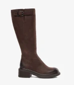 Greyder 35182 Kadın Hakiki Deri Tokalı Günlük Çizme - 1