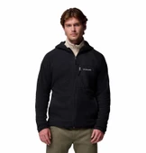 Columbia Fast Trek™ Overlay Hooded Full Zip Siyah Erkek Outdoor Polar AM3470-010 thumbnail 1