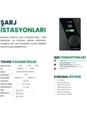 Viego Wallbox Şarj Istasyonu Ocpp, Wi-Fi, Mobil Uygulama, Ekran, Type2 22KW Soketli 32A 380V Tüm Elektrikli ve Hibrid Araçlarla Uyumlu thumbnail 4