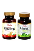 BALEN Kırmızı Gınseng 375 Mg 60 Kapsül Ginko Biloba 600 Mg 60 Tab - 1