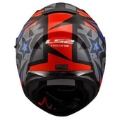 LS2 STREAM EVO FAST SIYAH KIRMIZI MAVI thumbnail 4