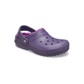 Crocs Classic Lined Clog Kids Çocuk Siyah Terlik 207010-5CI thumbnail 3