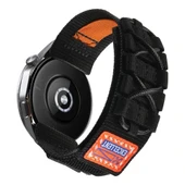 Gear S3 Uyumlu-112 22mm Orbital Örgülü Halat Tasarımlı Naylon Kumaş Hasır Kordon thumbnail 2