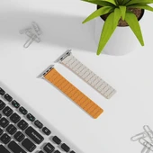 Watch 38mm Uyumlu-111 Çizgili Desenli Silikon Kordon thumbnail 3