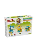 LEGO Duplo Kasabası 3’ü 1 Arada Tekerlekli Hayvanlar 10448 58 Parça thumbnail 2