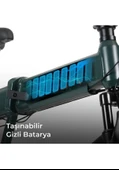 OLA EFD3 Gizli Bataryalı Katlanabilir FATBİKE Elektrikli Bisiklet thumbnail 2