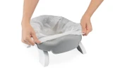 Babyjem Portatif Katlanabilir Lazımlık Soft Gri New Color - 5