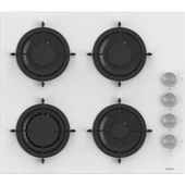 Ferre Ultra Fryart Cs Serisi Beyaz Ankastre Cam Set (D078 + CS206 + XE63CB) thumbnail 3