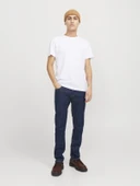 JACK JONES Glenn Model Erkek Dar Kesim Kot Pantolon 12259062 thumbnail 6