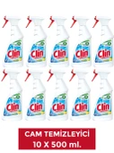 Clin 10 Adet Limon Cam Yüzey Temizleyici 500 ml - 1