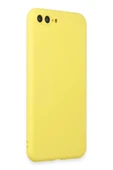 Litae Trend BFS  iPhone 7 Plus Kılıf First Silikon - Sarı thumbnail 2