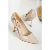 Lesia Bej Rugan Topuklu Ayakkabı thumbnail 3