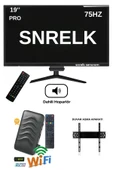 SNRELK 19'' 49 EKRAN PRO DAHİLİ HOPARLÖR (DAHİLİ WİFİ) UYDU ALICISI FULL SET TV MONİTÖR thumbnail 3