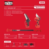 Attlas Atb21 3'Lü Bahçe Set A0104100 - 2