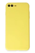 Litae Trend BFS  iPhone 7 Plus Kılıf First Silikon - Sarı thumbnail 1
