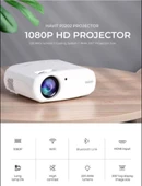 Havit Pj202 Full Hd 1080p Taşınabilir Projeksiyon Cihazı - Wifi, 220 Ansi, Bluetotoh, Screen Mirror VİTRİN thumbnail 2