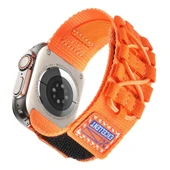 Watch 44mm Uyumlu-112 Orbital Örgülü Halat Tasarımlı Naylon Kumaş Hasır Kordon thumbnail 1