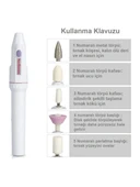 Dempower Elektrikli Manikür Pedikür Tırnak Törpü Aleti DP-83 thumbnail 3