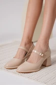 Kelly Nude Rugan Kadın Topuklu Ayakkabı thumbnail 6