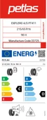 PETLAS 215/65R16 102H REİNF EXPLERO A/S PT411 4 MEVSİM KAR LOGOLU (2025) thumbnail 4