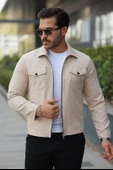 Classics Men Slim Fit Erkek Fermuarlı Mevsimlik Ceket - 7423 - 1