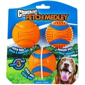 Chuckit Fetch Medley 3lü Köpek Oyun Topu Seti thumbnail 1