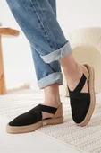 Rosa Kadın Siyah Espadril Ayakkabı thumbnail 2
