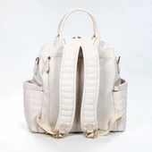 M&y Kitty Deri Anne Bebek Bakım Sırt Çantası 7271 Krem thumbnail 2