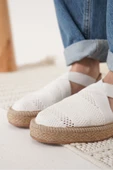 Rosa Kadın Beyaz Espadril Ayakkabı thumbnail 3