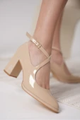 Cali Nude Rugan Kadın Topuklu Ayakkabı thumbnail 10