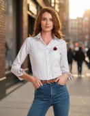 Nar Broş Rodyum Kaplama thumbnail 3