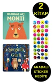 EMOJİLİ  STİCKER HEDİYE  - OKUL ÖNCESİ RESİMLİ KİTAPLAR  - UTANGAÇ AYI MONTİ - SEVGİNİN GÜCÜ thumbnail 1